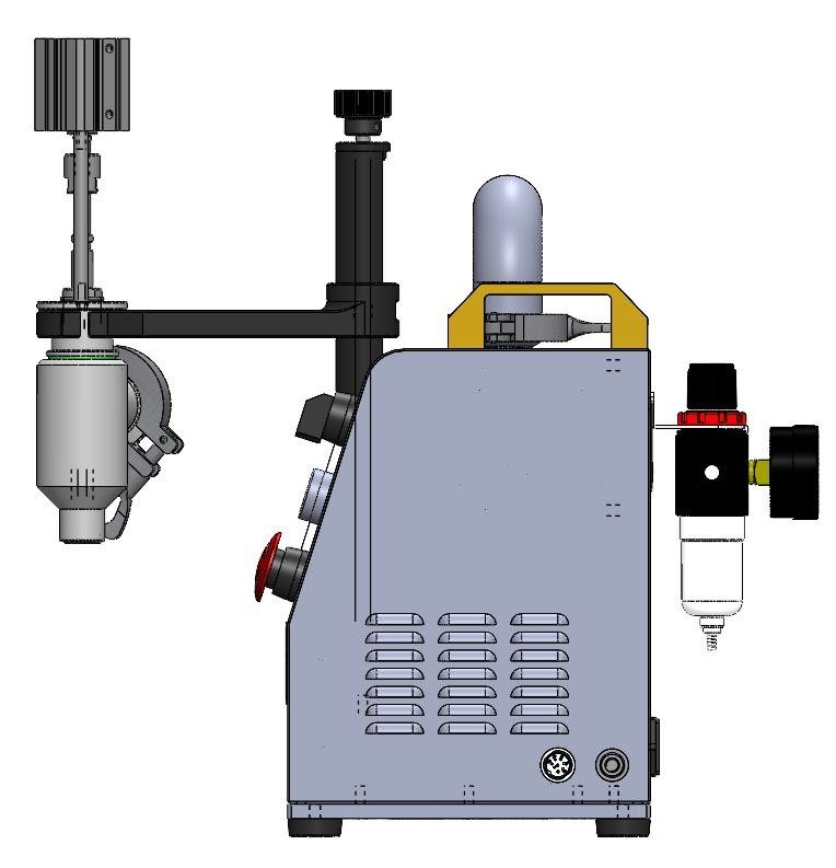 Máquina de enchimento de bomba de engrenagem semi-automática