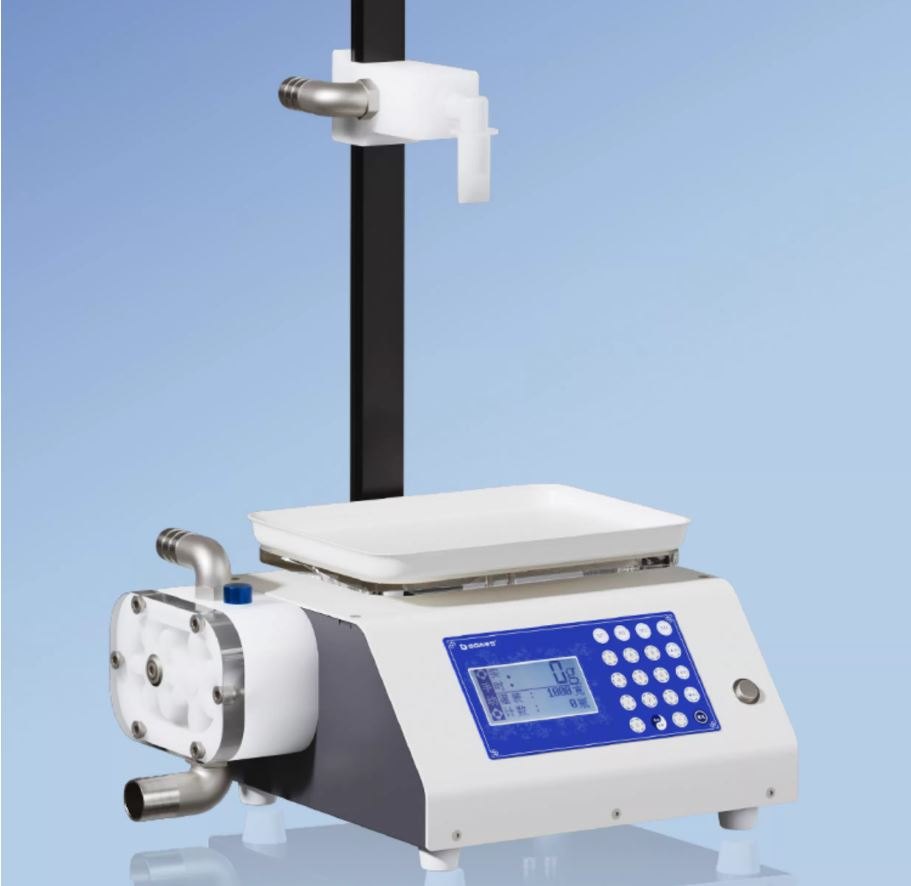 Máquina de enchimento de mel de pesagem semi-automática